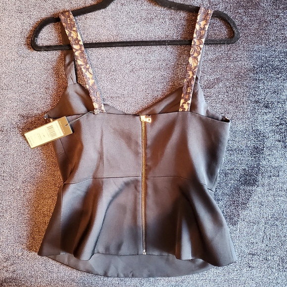 NWT BCBG peplum top - Picture 4 of 5